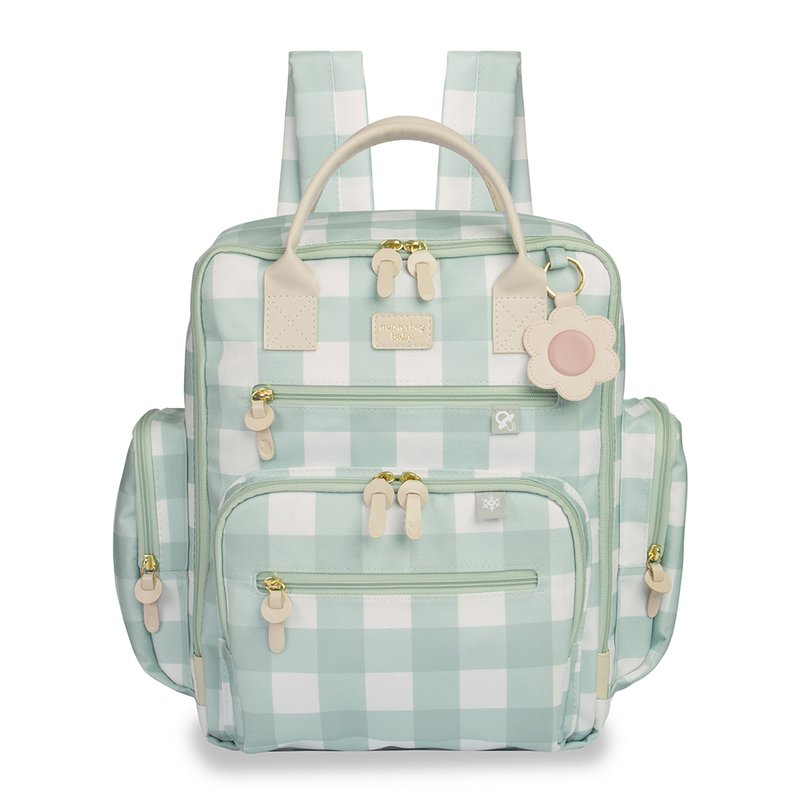 Mochila Maternidade Masterbag Baby Urban Margarida Menta