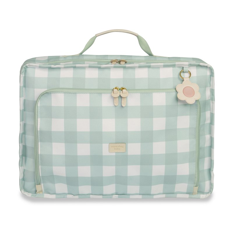 Mala Maternidade Vintage Masterbag Baby Margarida Menta