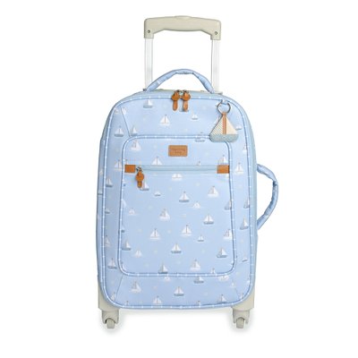 Mala Maternidade com rodinhas Masterbag Baby Barquinhos Azul