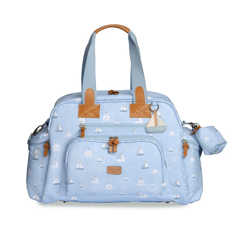 Bolsa Térmica Masterbag Baby Everyday Barquinhos Azul