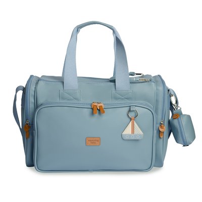 Bolsa de Maternidade Térmica Masterbag Baby Anne Barquinhos Lisa Azul