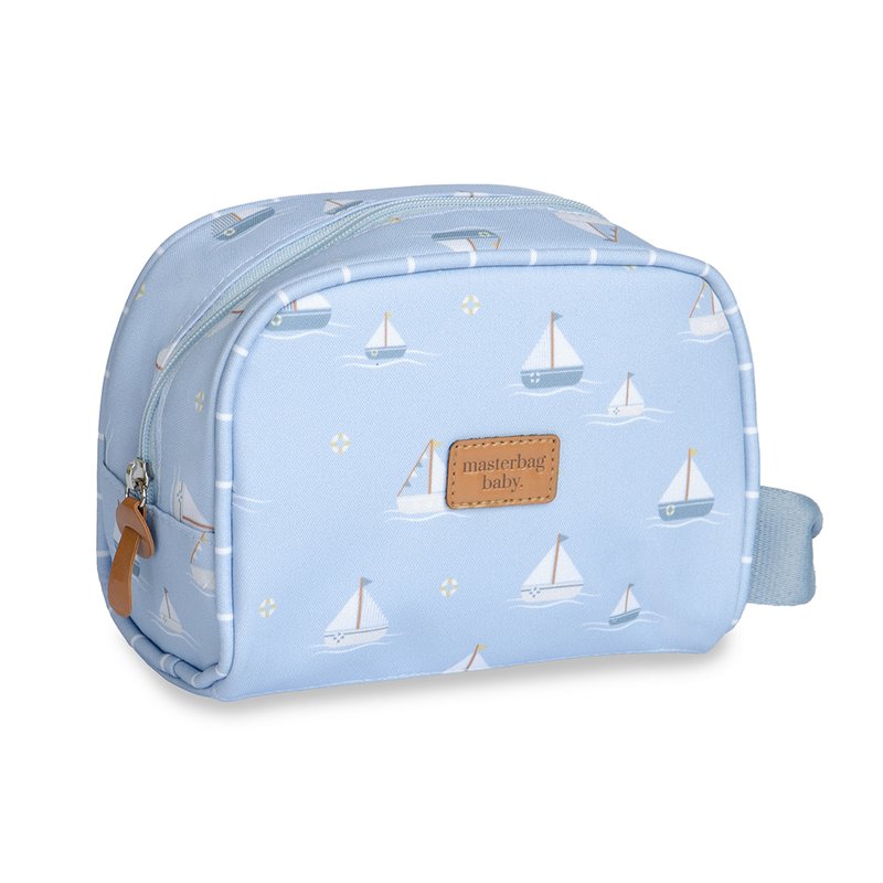 Necessaire para Bebê Masterbag Baby Barquinhos Azul