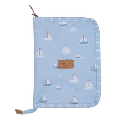 Porta Carteira de Vacinação Masterbag Baby Barquinhos Azul