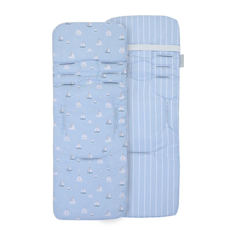 Capa Protetora de Carrinho de Bebê Masterbag Baby Barquinhos Azul