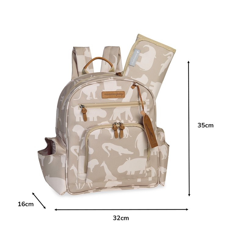 Medidas Mochila Noah Safari Caqui