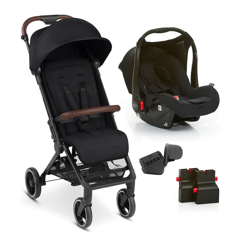 04 carrinho ping two trekking abc design bebe conforto risus com adaptadores e conectores
