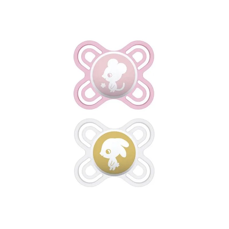 Chupeta MAM Perfect Start (0-2M) Embalagem Dupla Rosa