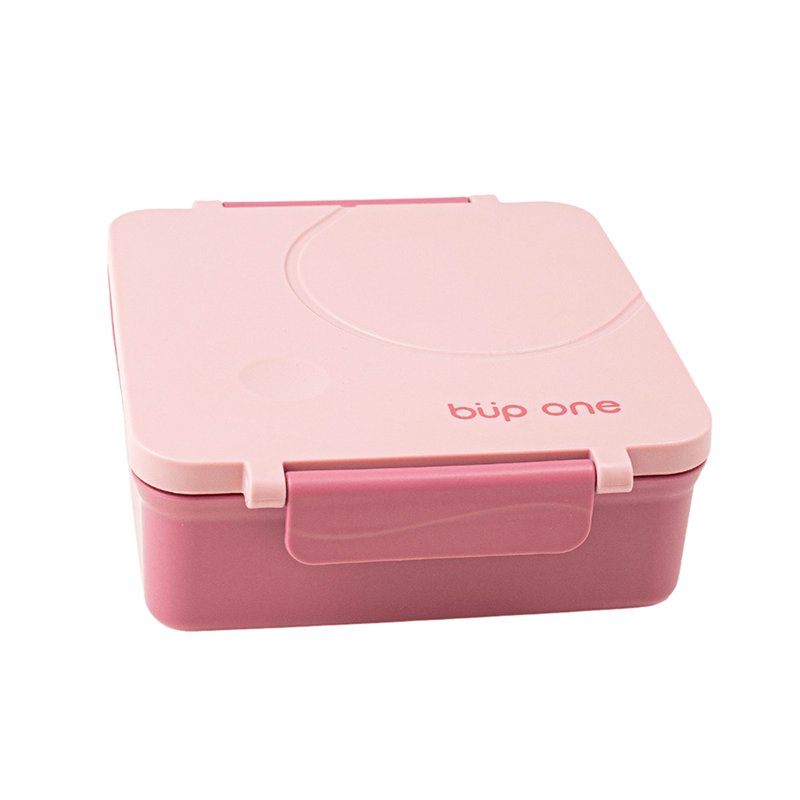 Lancheira Bento Box Büp One com Divisórias e Pote Térmico 1,6L Rosa