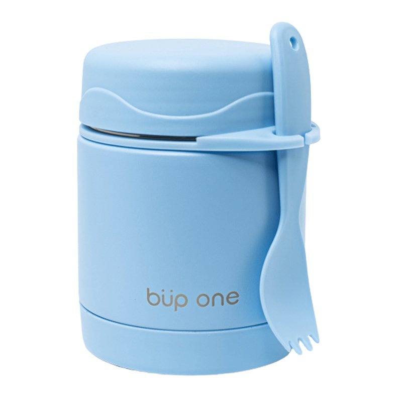Pote Térmico com Talher Büp One 300ml Azul