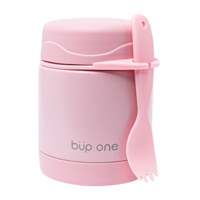 Pote Térmico com Talher Büp One 300ml Rosa Pote Térmico com Talher Büp One 300ml Rosa