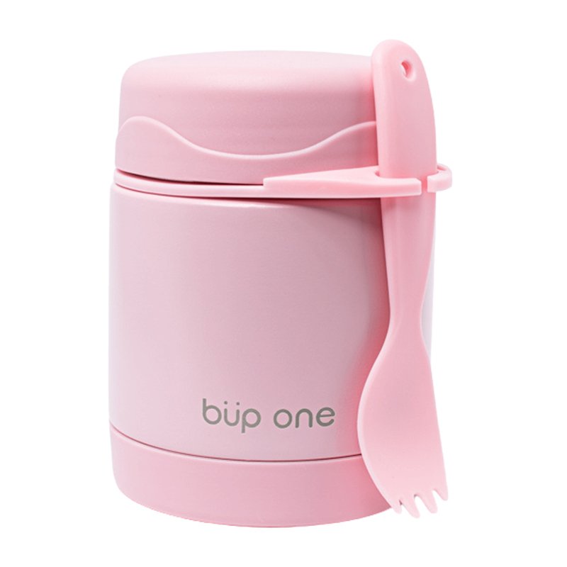 Pote Térmico com Talher Büp One 300ml Rosa
