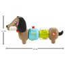 Medidas Brinquedo Fisher-Price Cachorrinho de Atividades Dachshund (6M+)