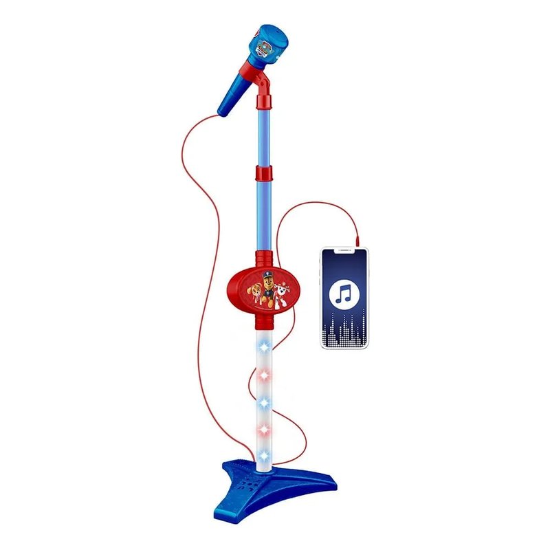 Brinquedo Fun Microfone com Pedestal Patrulha Canina (3+)