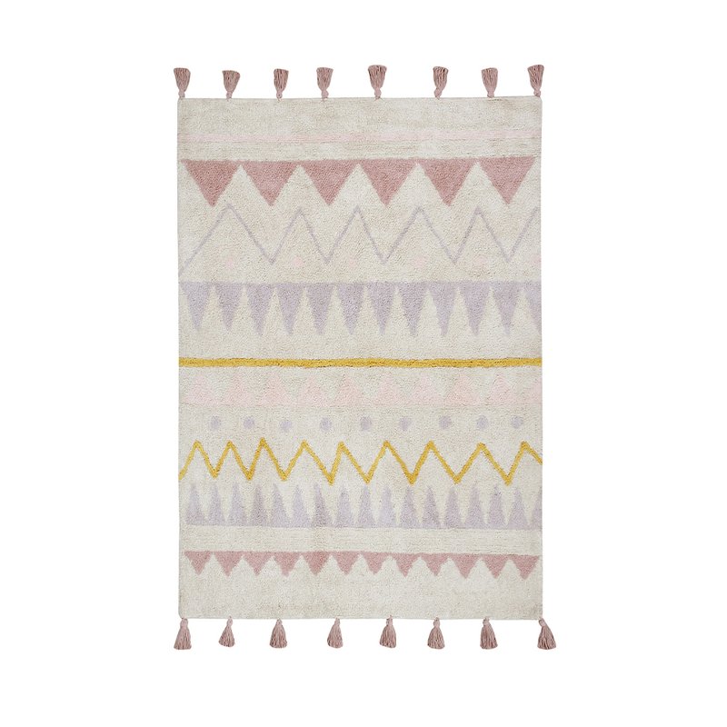 Tapete Lorena Canals Azteca P 120x160cm Vintage Nude