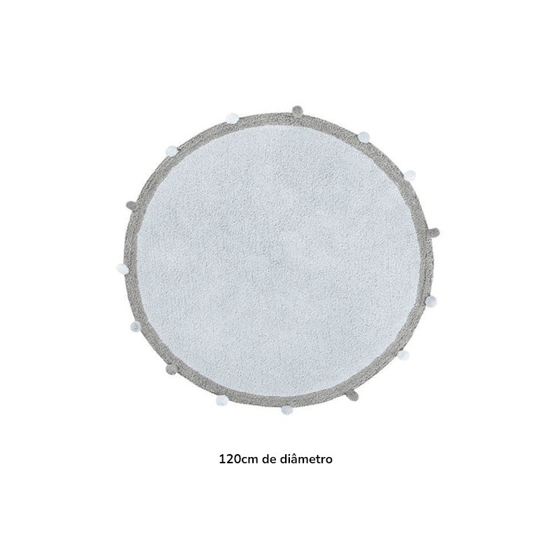 Medidas Tapete Bubbly Azul