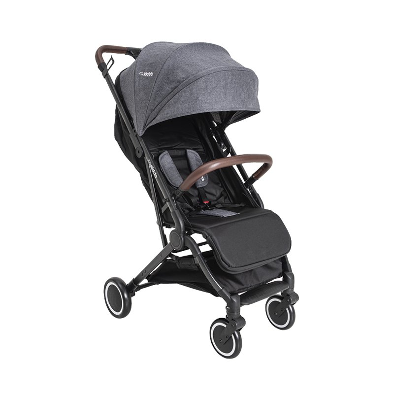 Carrinho de Bebê Kiddo Sprint II de 0 a 15kg Melange Grafite