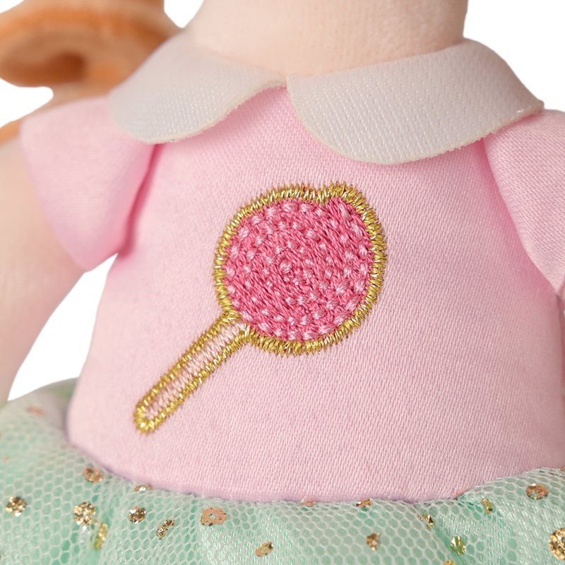 Roupa Boneca Mini Metoo Angela Cacheada Candy School Lollypop