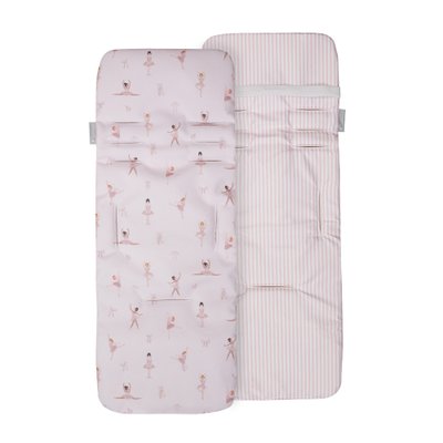 Capa Protetora de Carrinho de Bebê Masterbag Baby Bailarina Rose