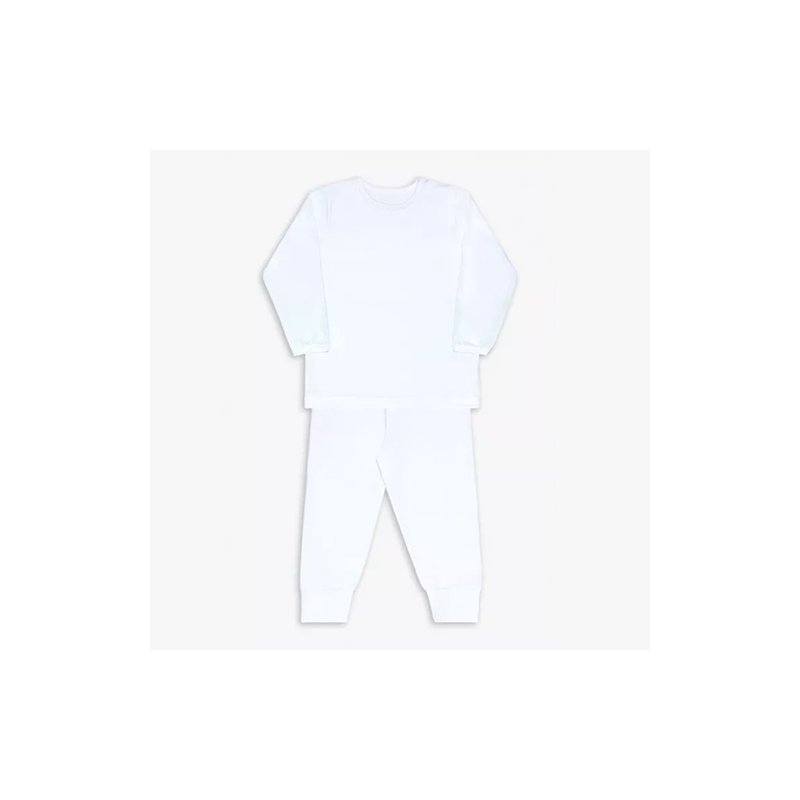 conjunto de camiseta para bebe dedeka termico branco