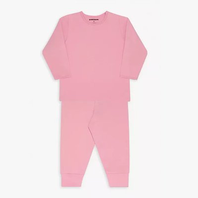 conjunto de camiseta para bebe dedeka termico rose