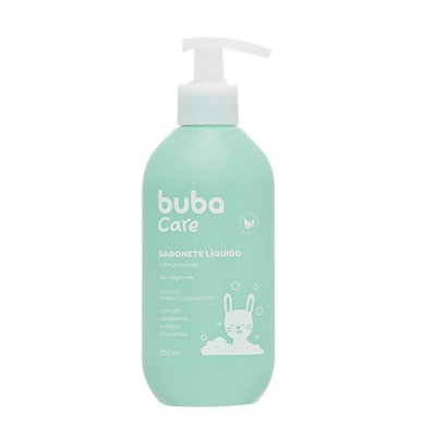Sabonete Líquido Infantil Buba Care Corpo e Cabelo 250ml