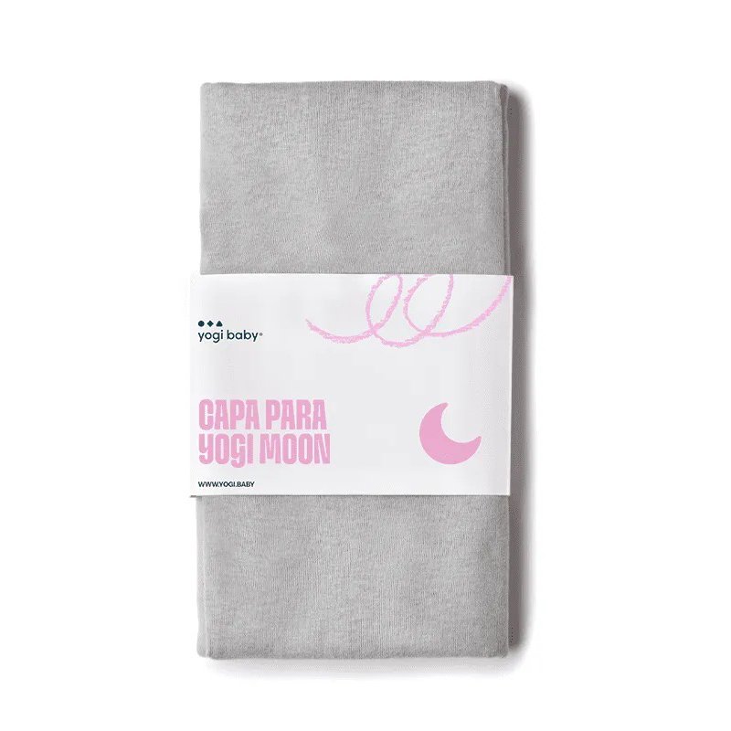 Capa para Almofada YogiBaby Yogi Moon Elephant Grey