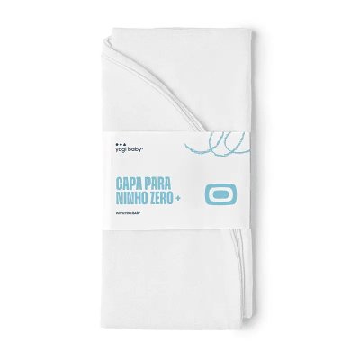 Capa para Ninho Sensorial YogiBaby Zero Branco Cupuaçu