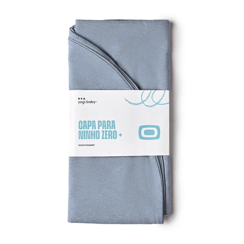 Capa para Ninho Sensorial YogiBaby Zero Ibiza Blue