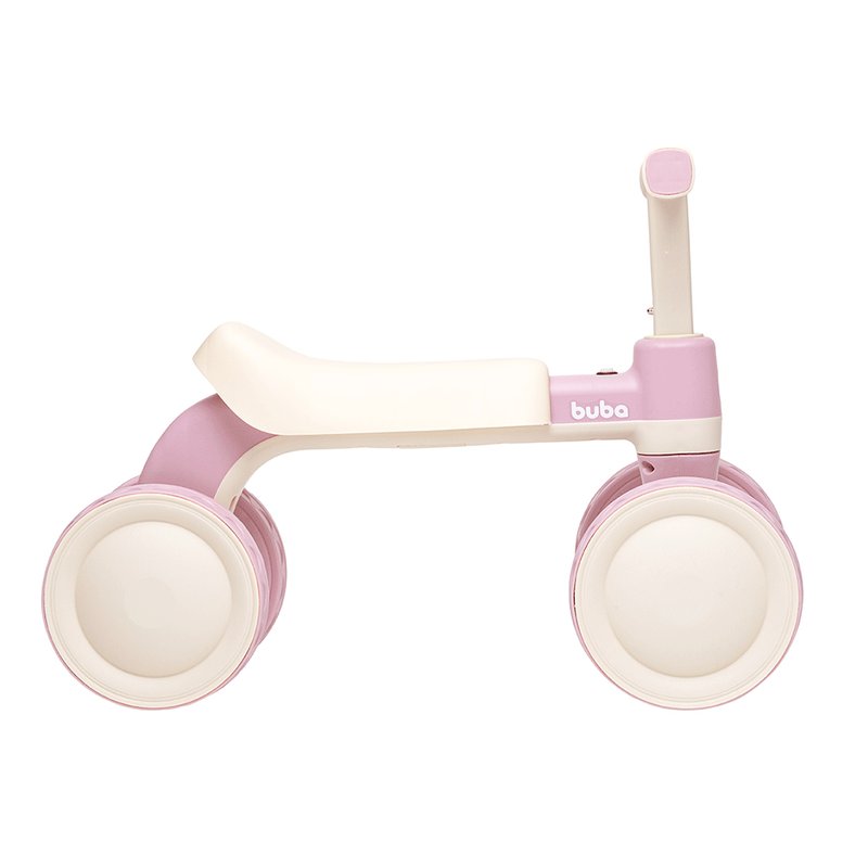Lateral Bicicleta de Equilíbrio Buba com Som (12M+) Rosa