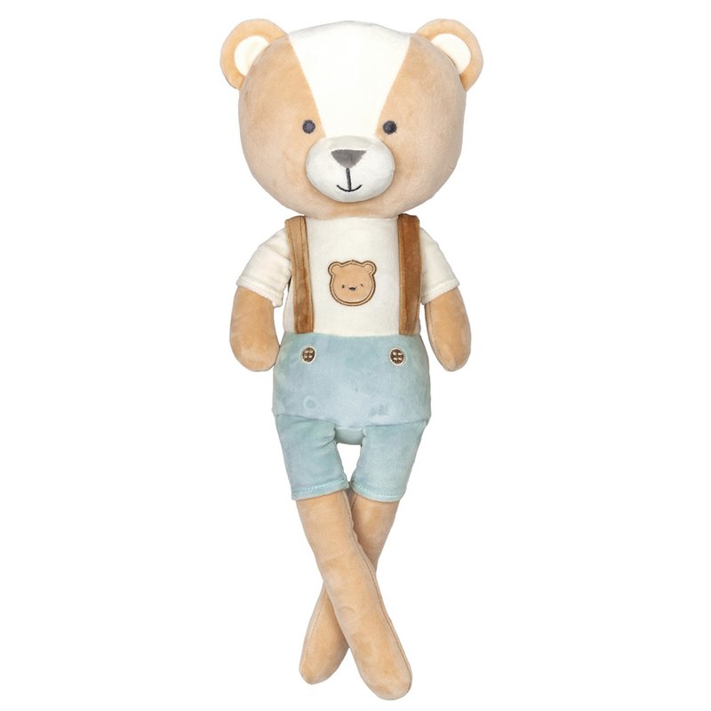 Pelúcia Buba Turminha Soft Cookie (3M+) Ursinho Azul