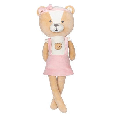 Pelúcia Buba Turminha Soft Cookie (3M+) Ursinho Rosa