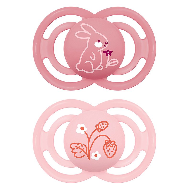 Chupeta MAM Perfect (16M+) Embalagem Dupla Rosa