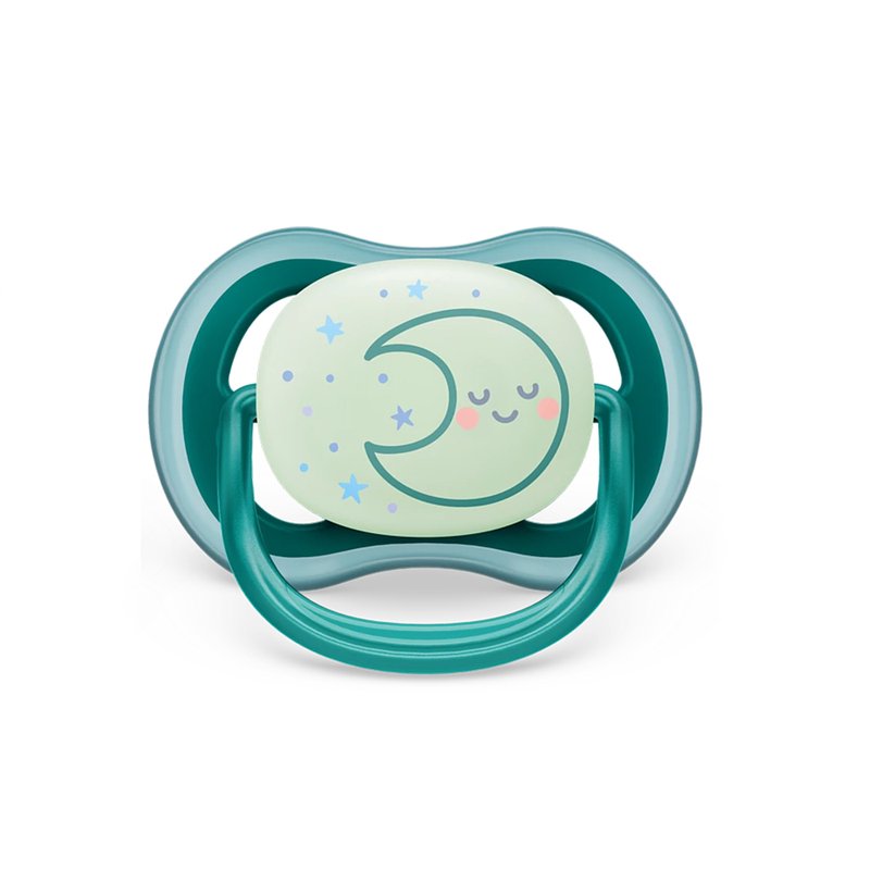 Chupeta Philips Avent Ultra Air Nighttime (6-18M) Embalagem Unitária Azul