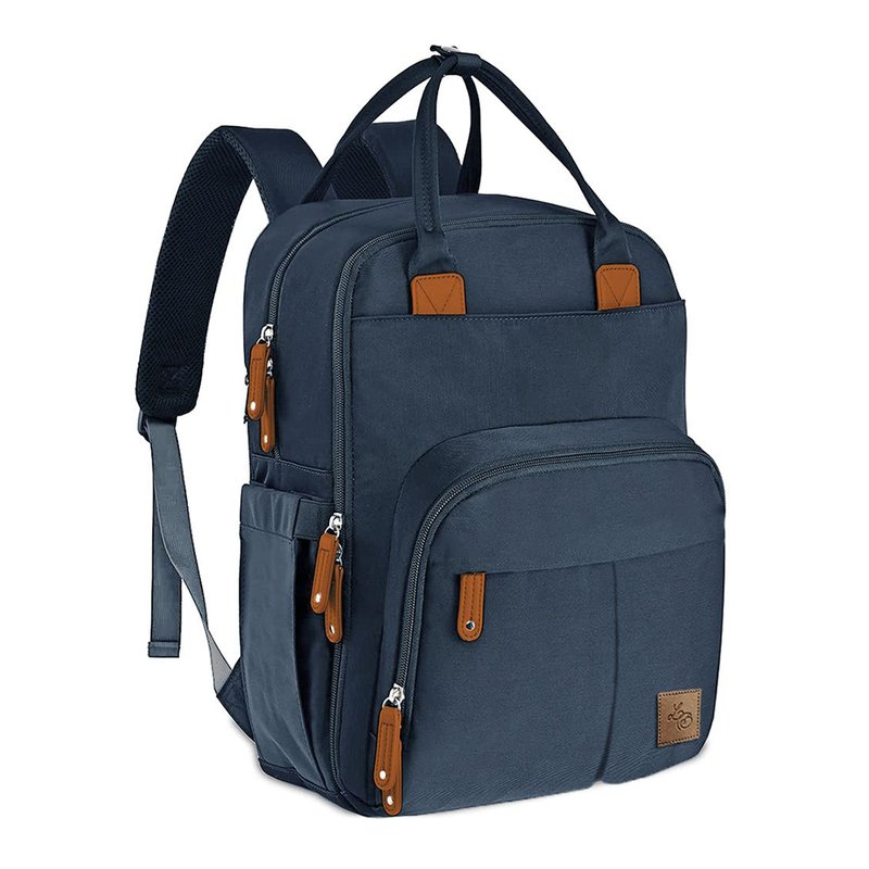 Mochila de Maternidade Donna Laço Bebê LB Alice Azul