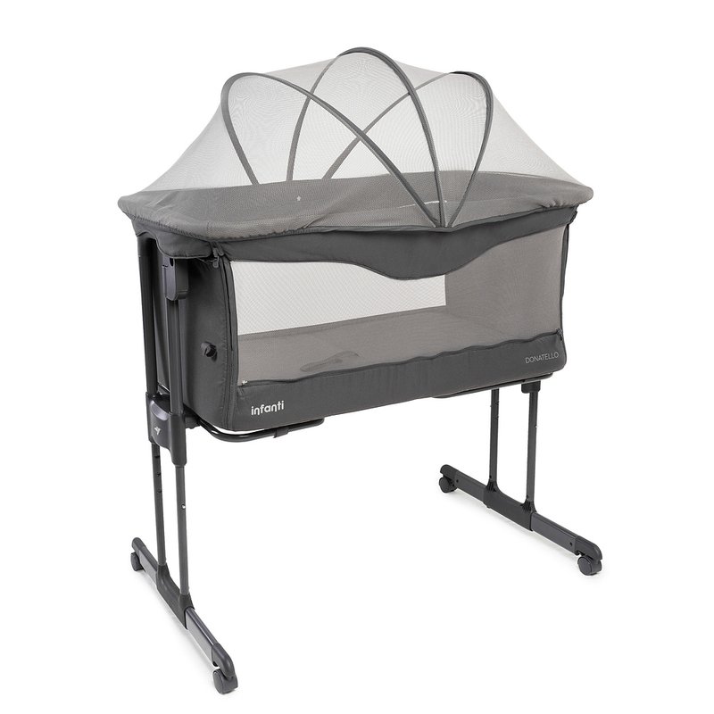 Berço Portátil Co-Bed Infanti Donatello de 0 a 9kg Cinza Grafite