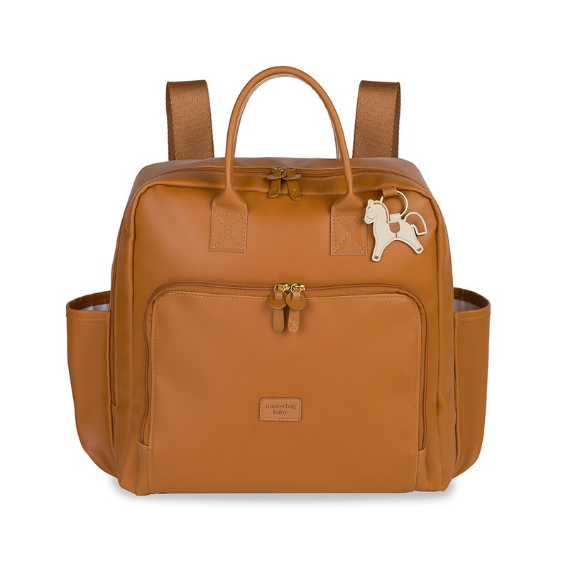Mochila Maternidade Masterbag Baby Vintage Cavalinho Caramelo