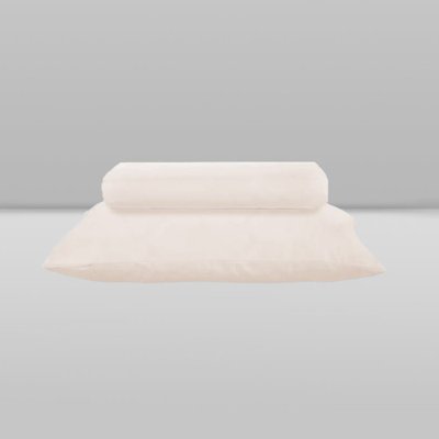 Jogo de Lençol para Berço Donna Laço Bebê Marshmallow 2 Peças Bege Jogo de Lençol para Berço Donna Laço Bebê Marshmallow 2 Peças Bege