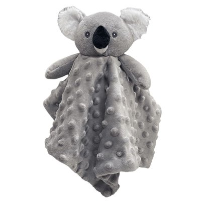 Naninha Donna Laço Bebê Minha Primeira Naninha (0M+) Coala Cinza