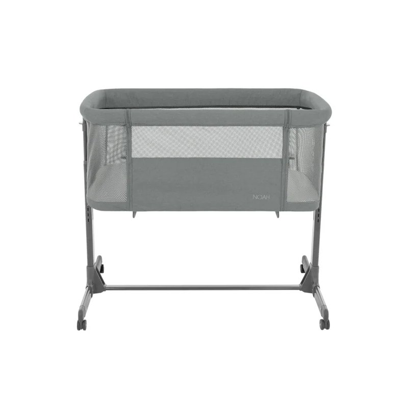 Lateral Média Berço Portátil Co-Sleep KikkaBoo Noah de 0 a 9kg Dark Grey