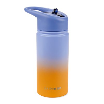 Garrafa Térmica Skip Hop Ombre em Aço Inox 450ml (4+) Azul