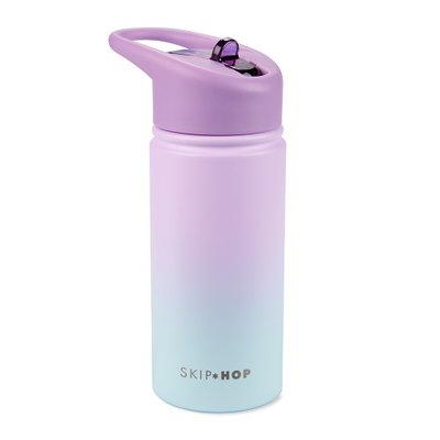 Garrafa Térmica Skip Hop Ombre em Aço Inox 450ml (4+) Lilás