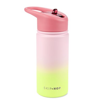 Garrafa Térmica Skip Hop Ombre em Aço Inox 450ml (4+) Rosa Garrafa Térmica Skip Hop Ombre em Aço Inox 450ml (4+) Rosa