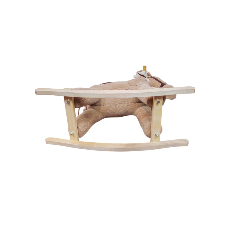 Base Cavalo Musical de Balanço Modali Baby em Pelúcia Pé de Pano