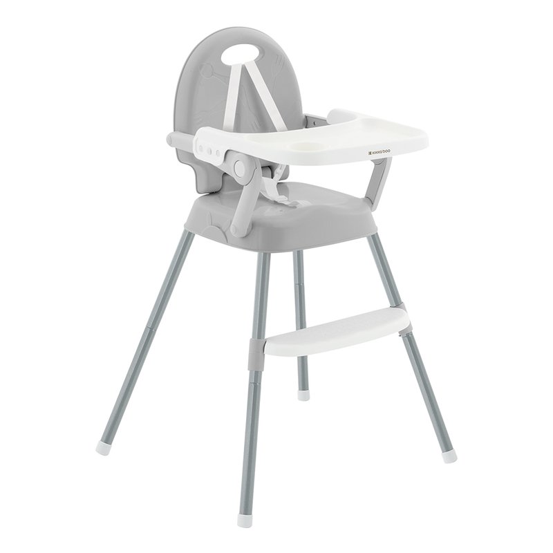 Cadeira de Refeição KikkaBoo Spoony 3 em 1 até 15kg Grey