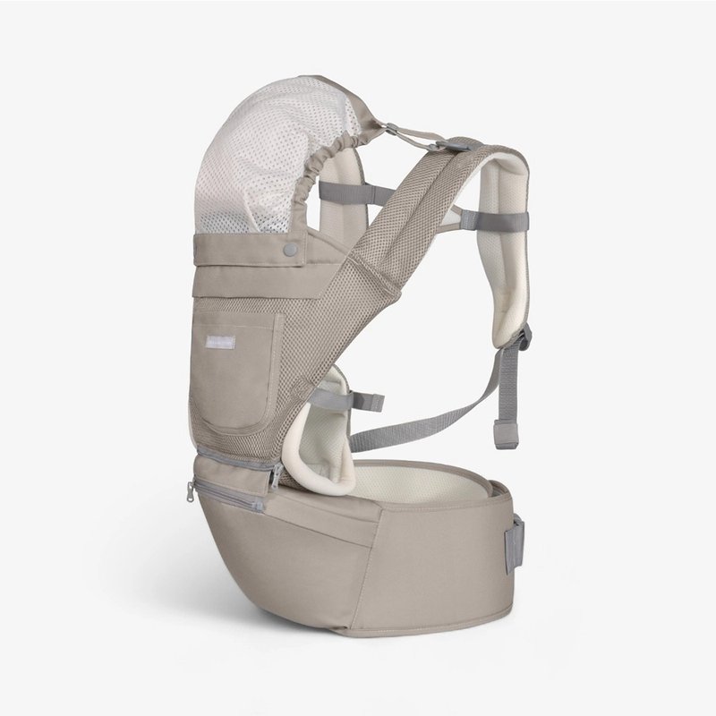 Canguru para Bebê KikkaBoo Chloe 3 em 1 até 15kg Beige