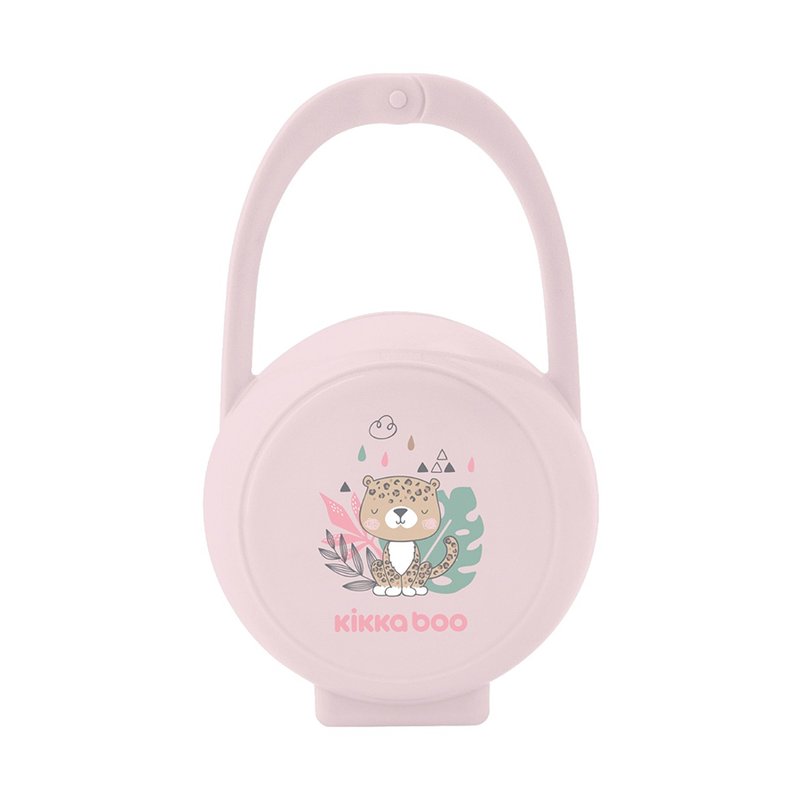Porta-Chupeta KikkaBoo Savanna Pink