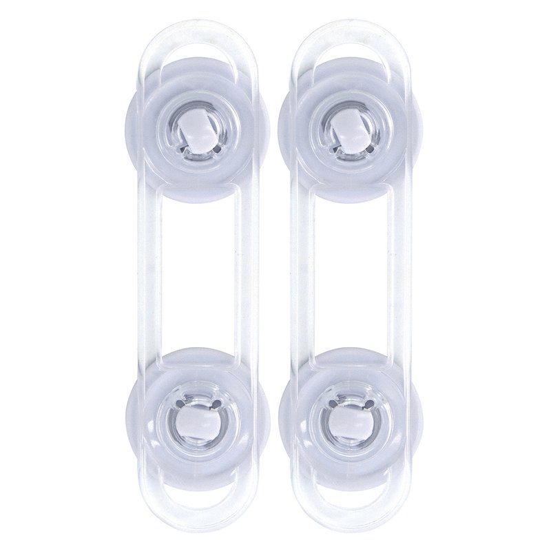 Kit 2 Travas Multiuso Flexível KikkaBoo para Portas e Gavetas