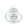 Copo KikkaBoo Happy Face com Bico de Silicone 200ml (8M+) Mint sem Tampa