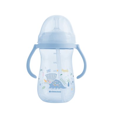 Copo KikkaBoo Dino World 300ml (8M+) Blue