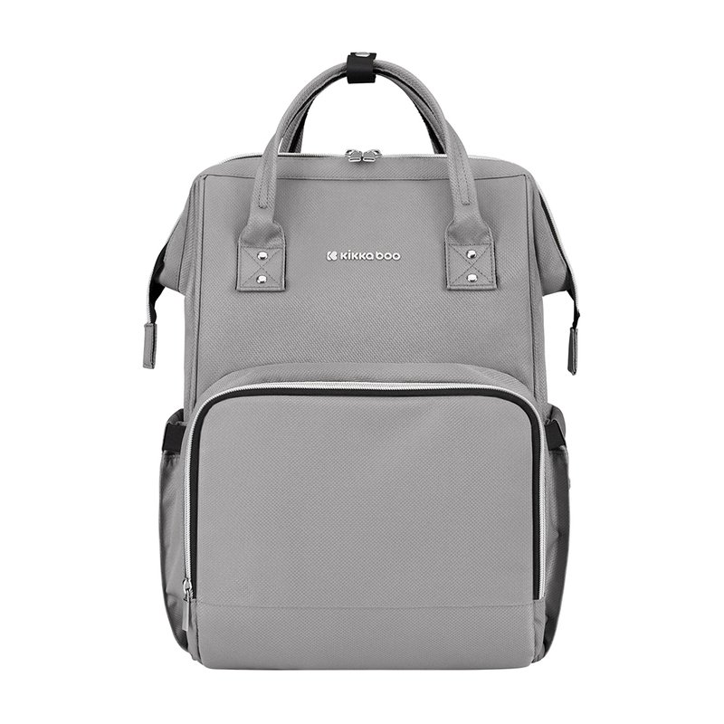 Mochila de Maternidade KikkaBoo Siena Light Grey